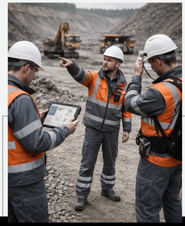 Система контроля персонала для горнодобывающей отрасли в Елизове