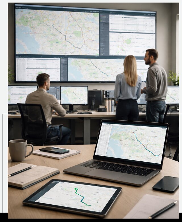 Трекинг грузов и Fleet Management, мониторинг автопарка в Елизове