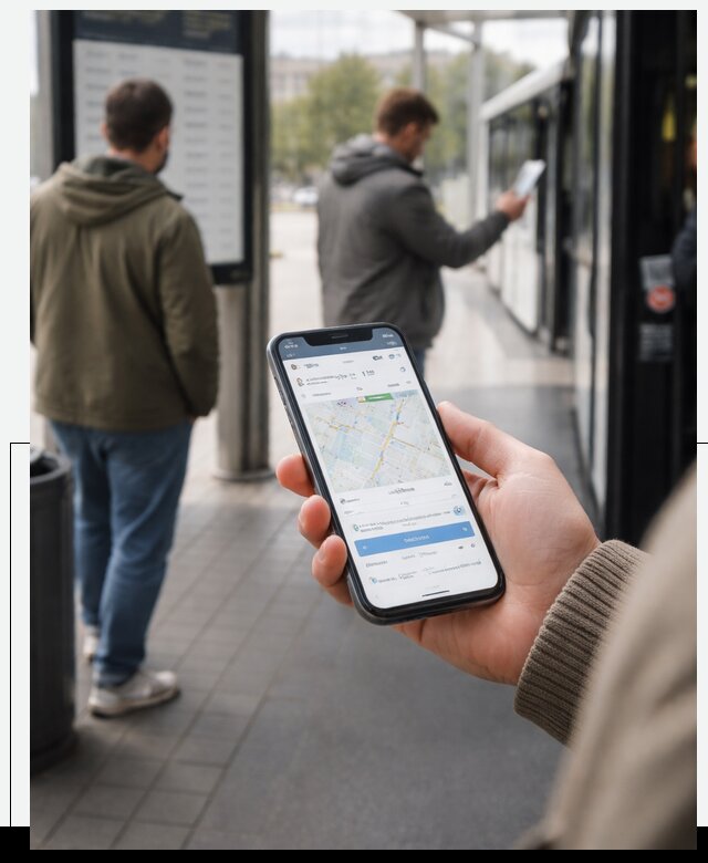 Мобильное приложение для пассажиров в Елизове с оплатой и расписанием